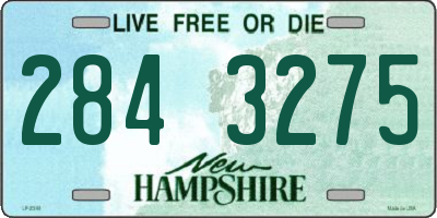 NH license plate 2843275