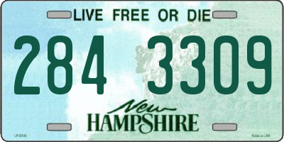 NH license plate 2843309