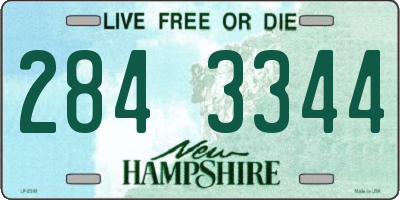 NH license plate 2843344