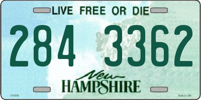 NH license plate 2843362