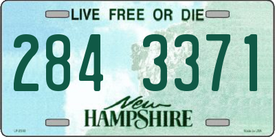 NH license plate 2843371