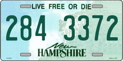 NH license plate 2843372