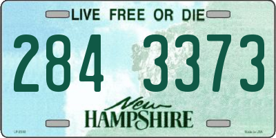 NH license plate 2843373