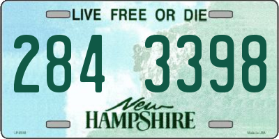 NH license plate 2843398