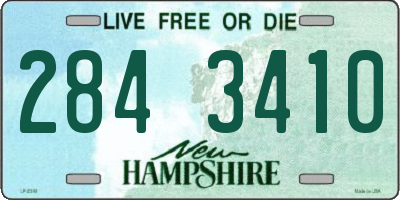 NH license plate 2843410