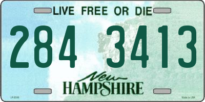 NH license plate 2843413