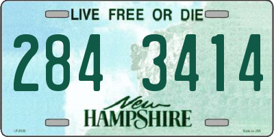 NH license plate 2843414