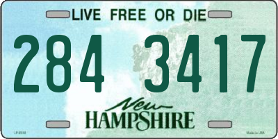NH license plate 2843417