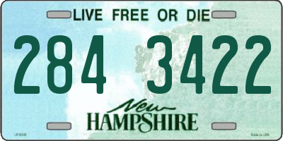NH license plate 2843422