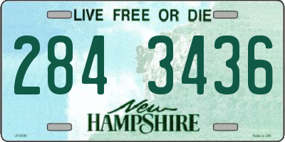 NH license plate 2843436