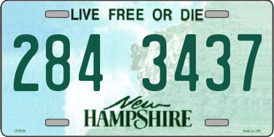 NH license plate 2843437