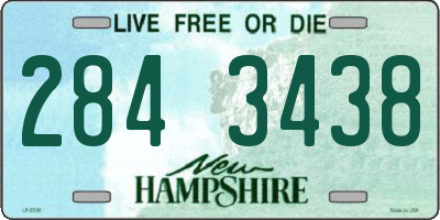 NH license plate 2843438