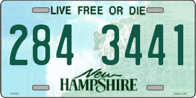 NH license plate 2843441