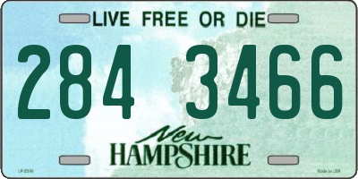 NH license plate 2843466