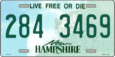 NH license plate 2843469