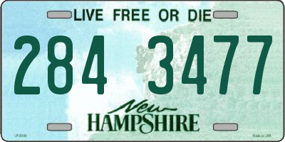 NH license plate 2843477