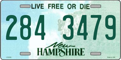 NH license plate 2843479