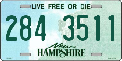 NH license plate 2843511