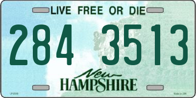 NH license plate 2843513