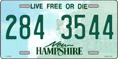 NH license plate 2843544