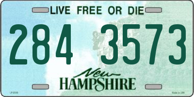 NH license plate 2843573