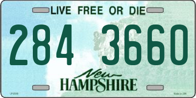 NH license plate 2843660