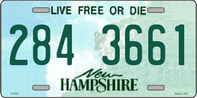 NH license plate 2843661