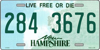 NH license plate 2843676