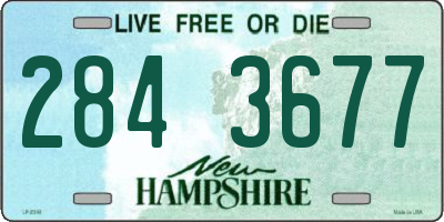 NH license plate 2843677