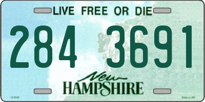 NH license plate 2843691