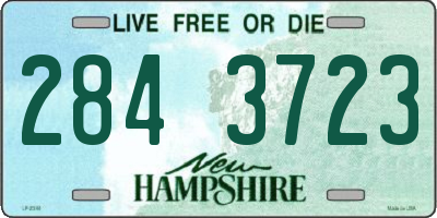 NH license plate 2843723