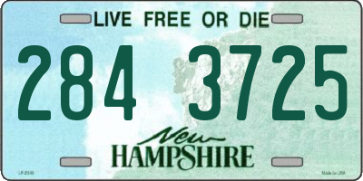 NH license plate 2843725
