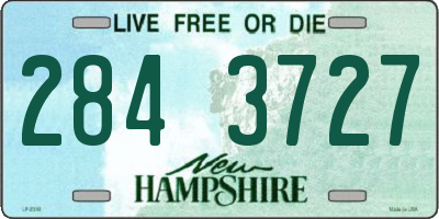 NH license plate 2843727