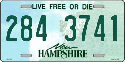 NH license plate 2843741
