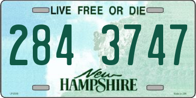 NH license plate 2843747