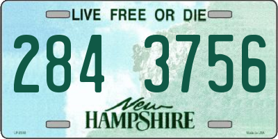 NH license plate 2843756