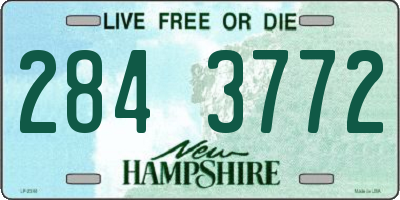 NH license plate 2843772