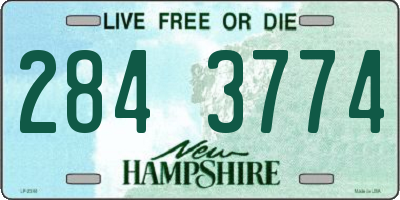 NH license plate 2843774