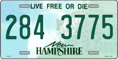 NH license plate 2843775