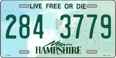 NH license plate 2843779