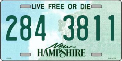 NH license plate 2843811