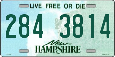 NH license plate 2843814