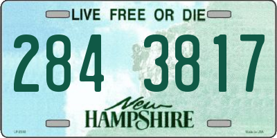NH license plate 2843817