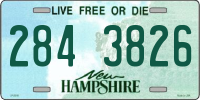 NH license plate 2843826