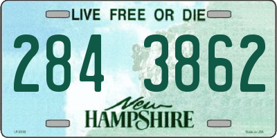 NH license plate 2843862