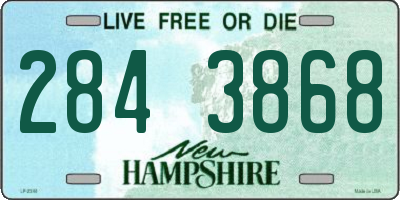 NH license plate 2843868