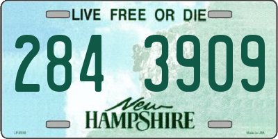 NH license plate 2843909