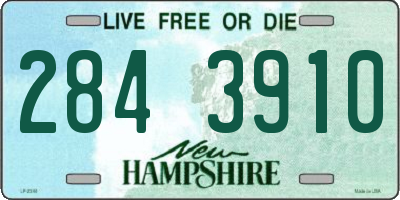 NH license plate 2843910