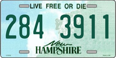NH license plate 2843911