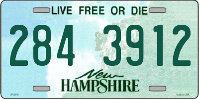 NH license plate 2843912